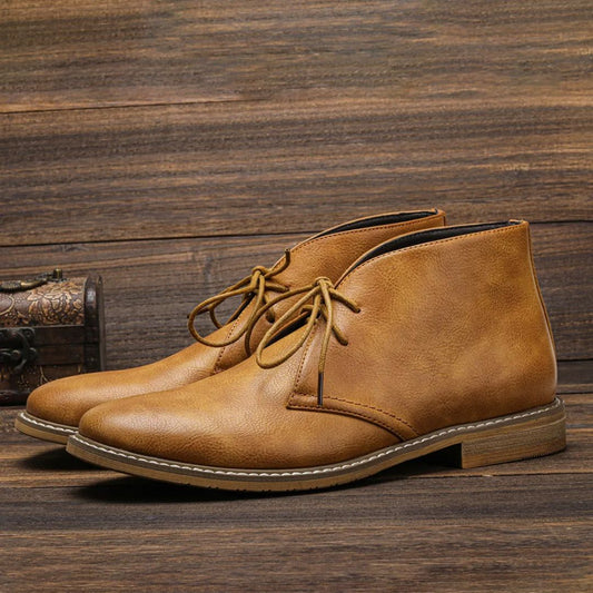 Harold | Leather Chukka Boots