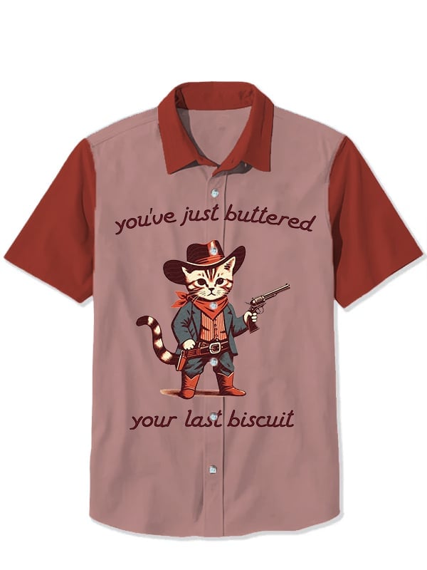 Luke | Cowboy Cat Vintage Shirt