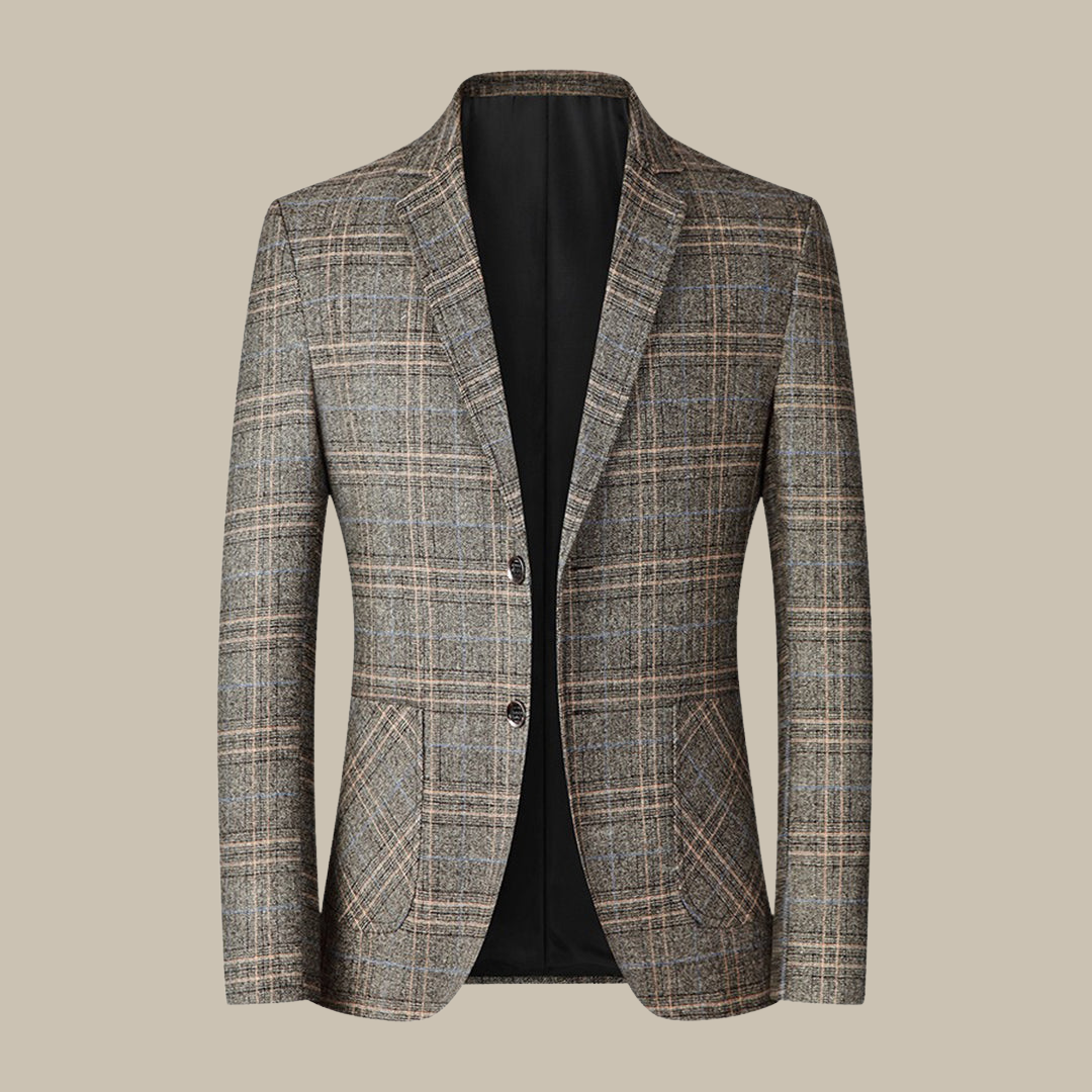 Jason | Classic Checked Vintage Blazer