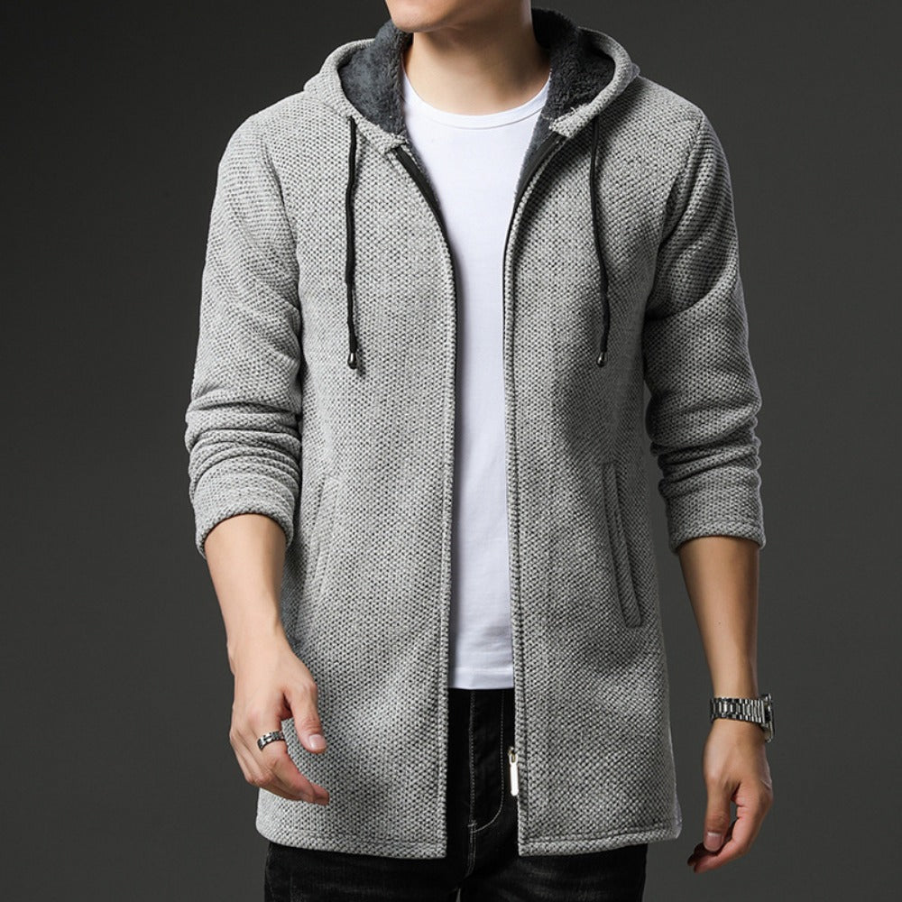 Gabriel | Long Hooded Cardigan