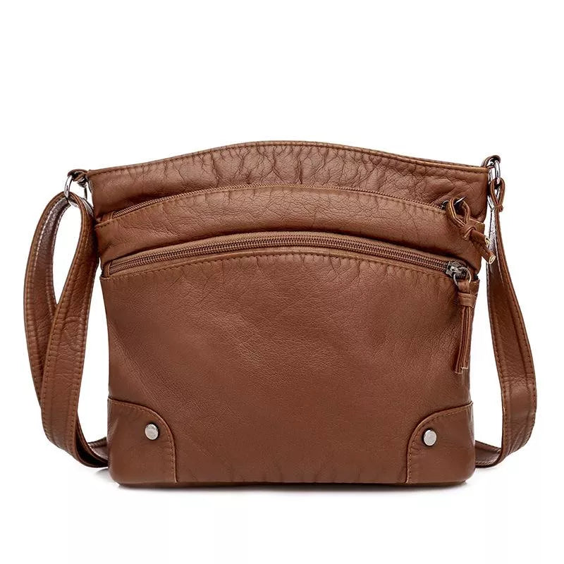 Layla | Leather shoulder bag