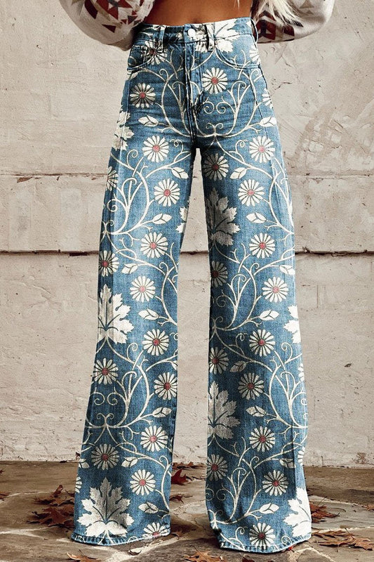 Viola | Vintage Flared Jeans