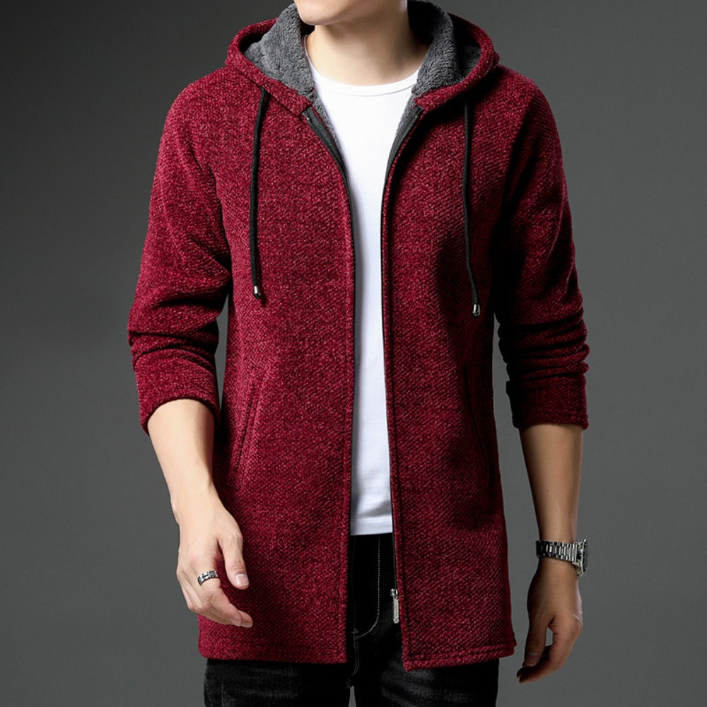 Gabriel | Long Hooded Cardigan