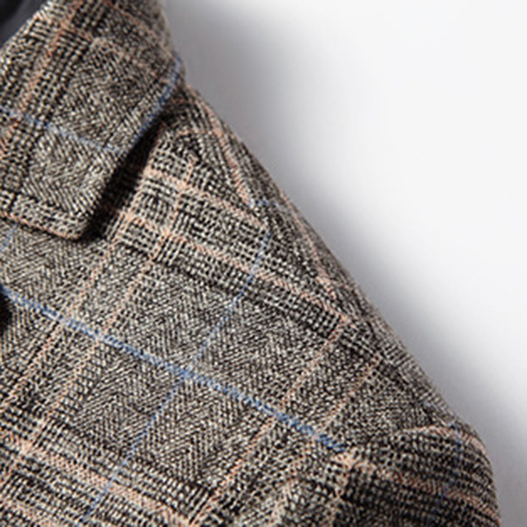 Jason | Classic Checked Vintage Blazer