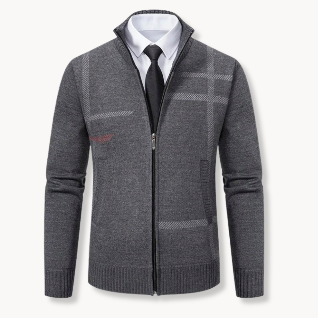 Zachary | Full-Zip Cardigan