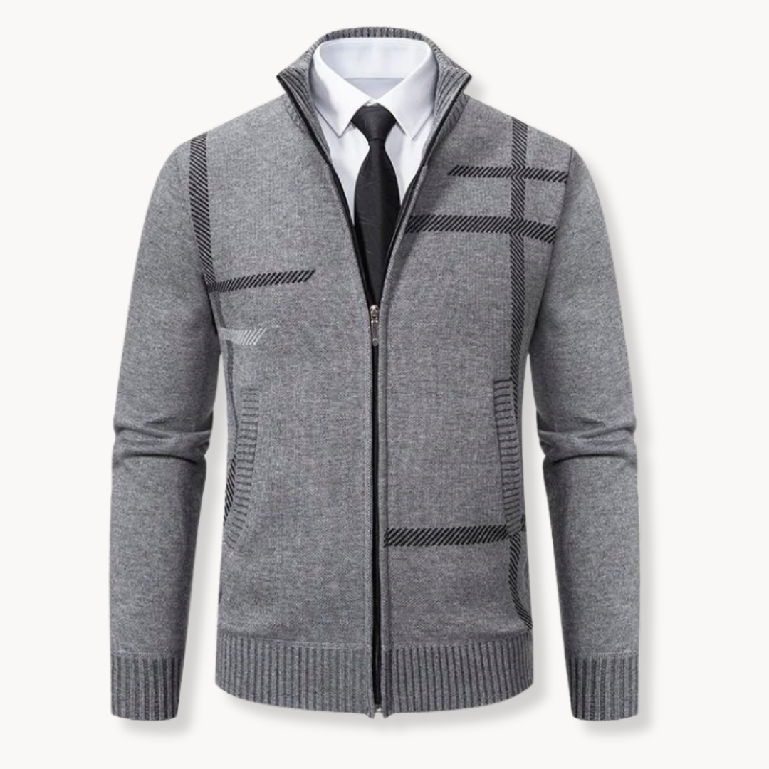 Zachary | Full-Zip Cardigan