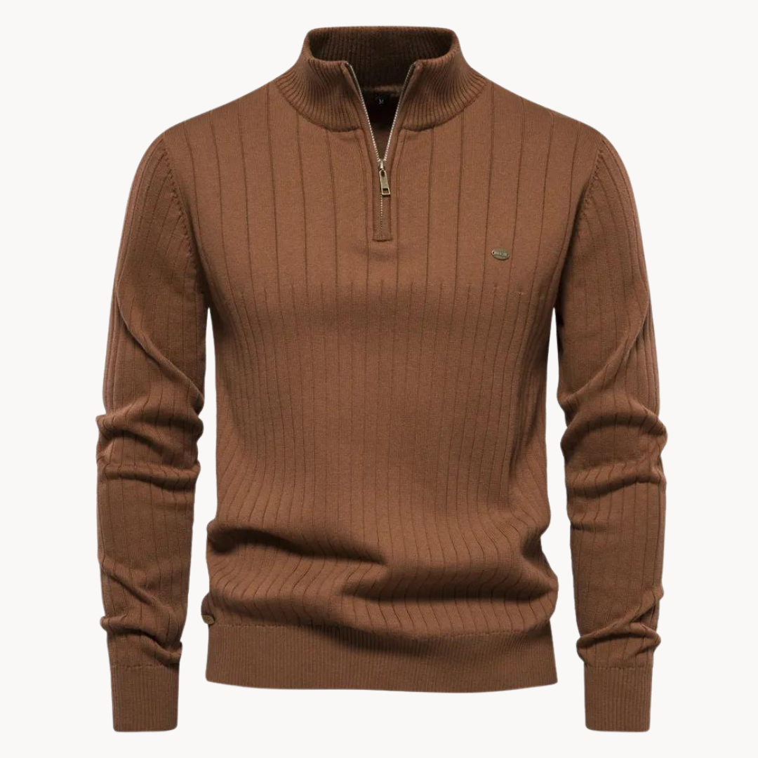 Jenson | Quarter Zip Sweater