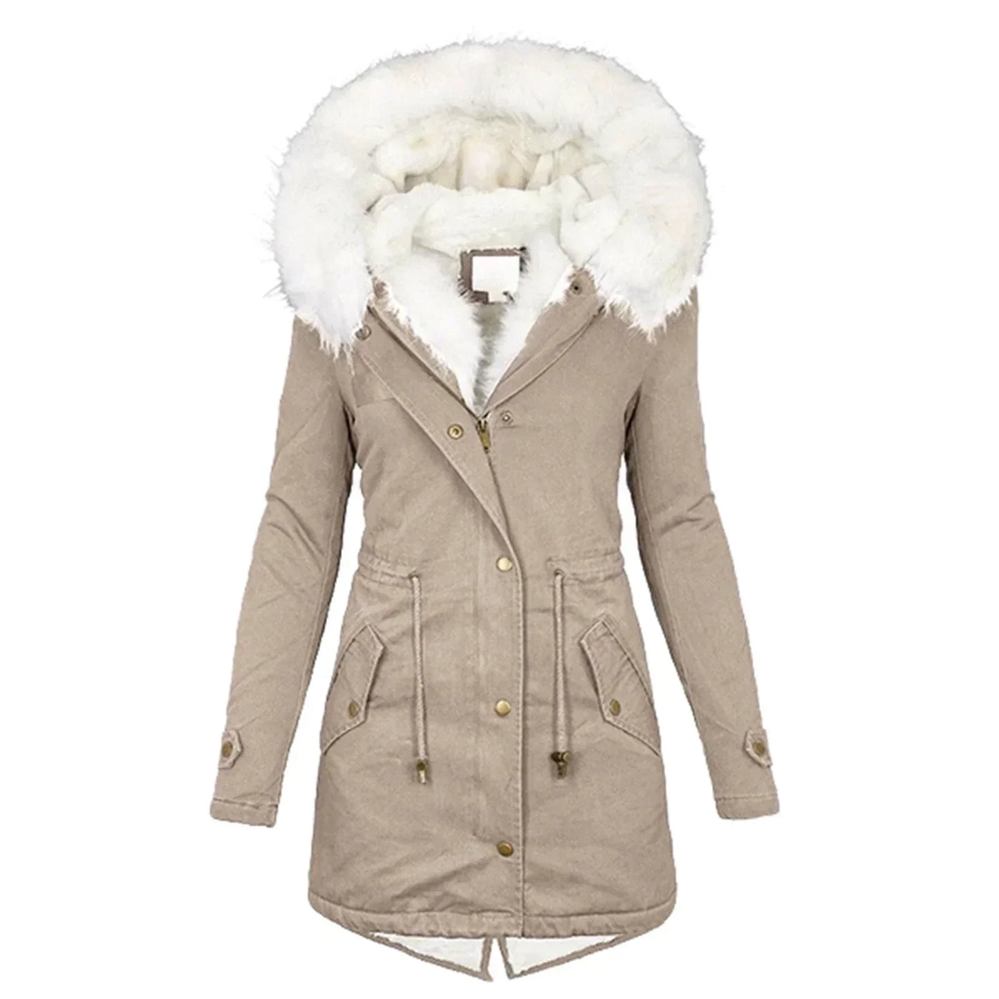 Julia | Winter Coat With Fur Lining