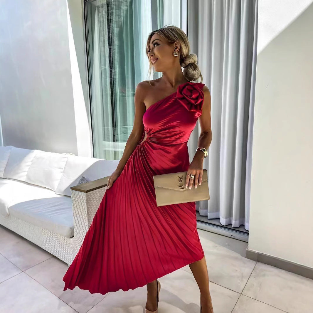 Carmen | Elegant One-Shoulder Dress