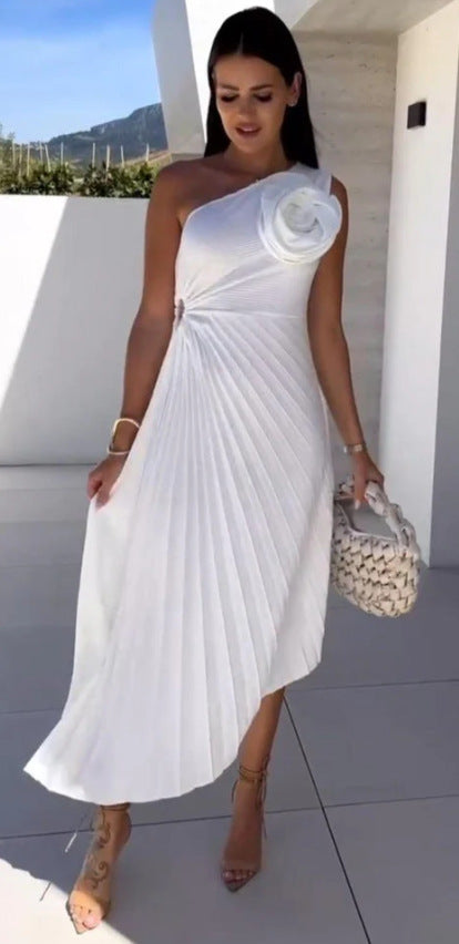 Carmen | Elegant One-Shoulder Dress