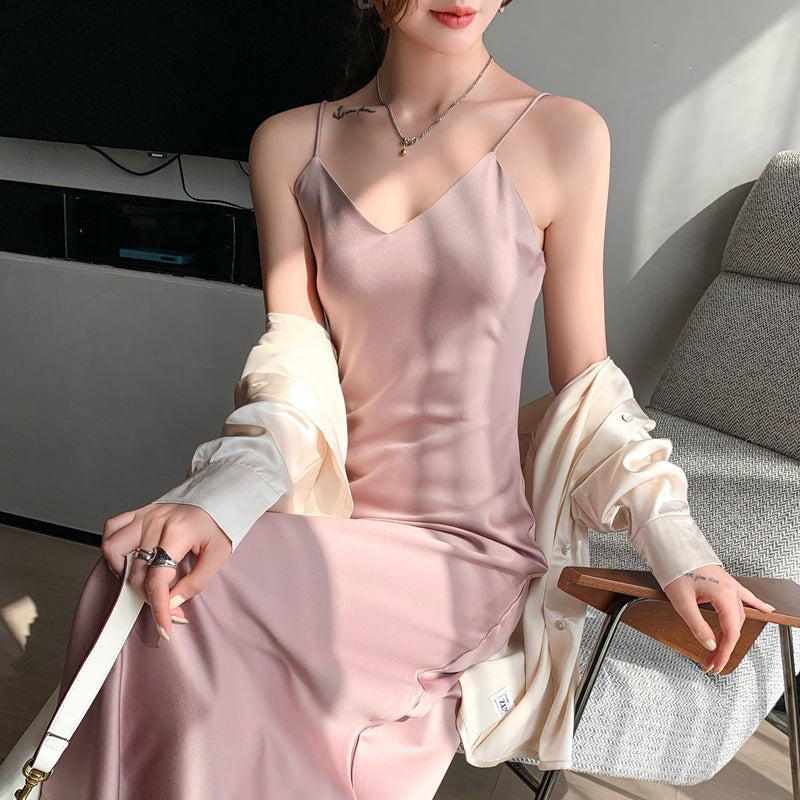 Aileen | Satin Dress