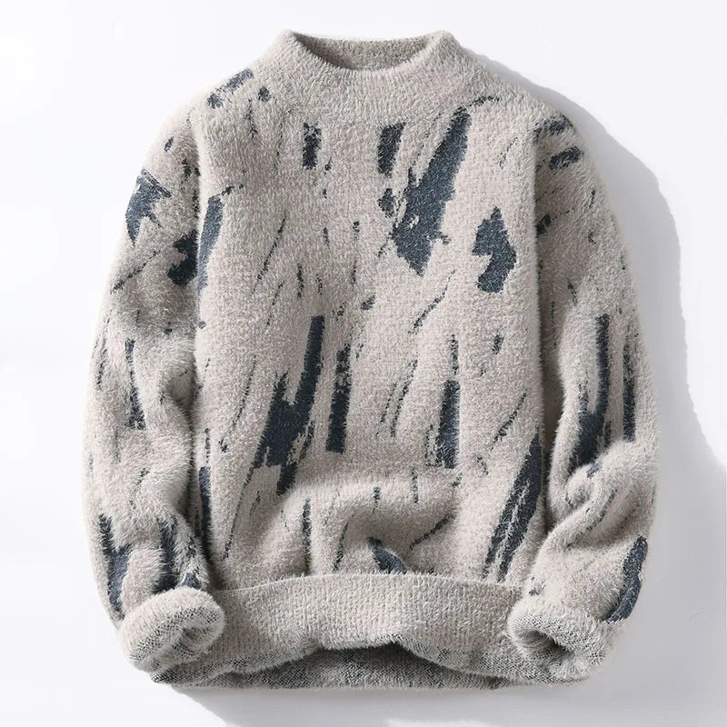 Luke | Art-Inspired Knit Pullover