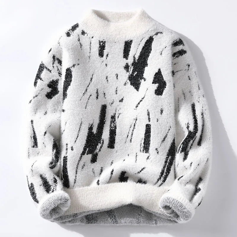 Luke | Art-Inspired Knit Pullover