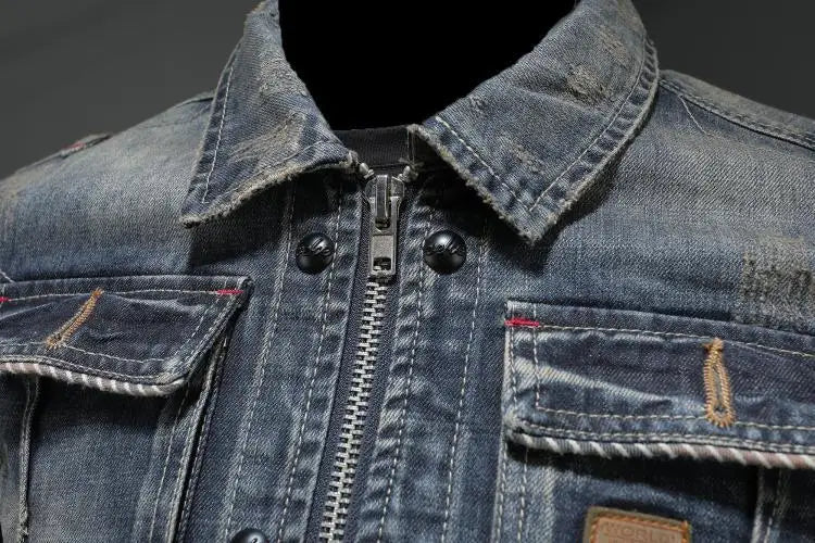 Lucas | Retro Denim Jacket