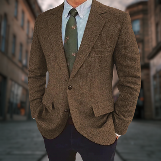 Alexander | Herringbone Blazer