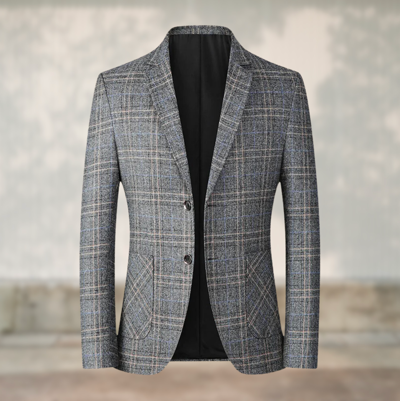 Jason | Classic Checked Vintage Blazer