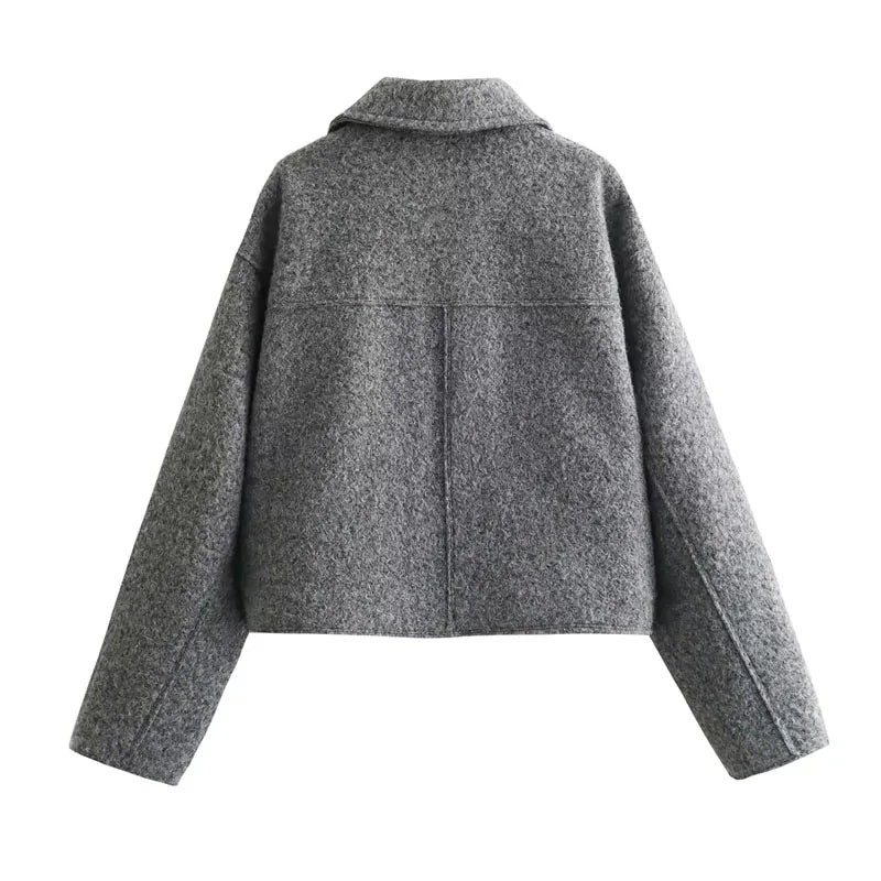 Vera | Cropped Tweed Jacket