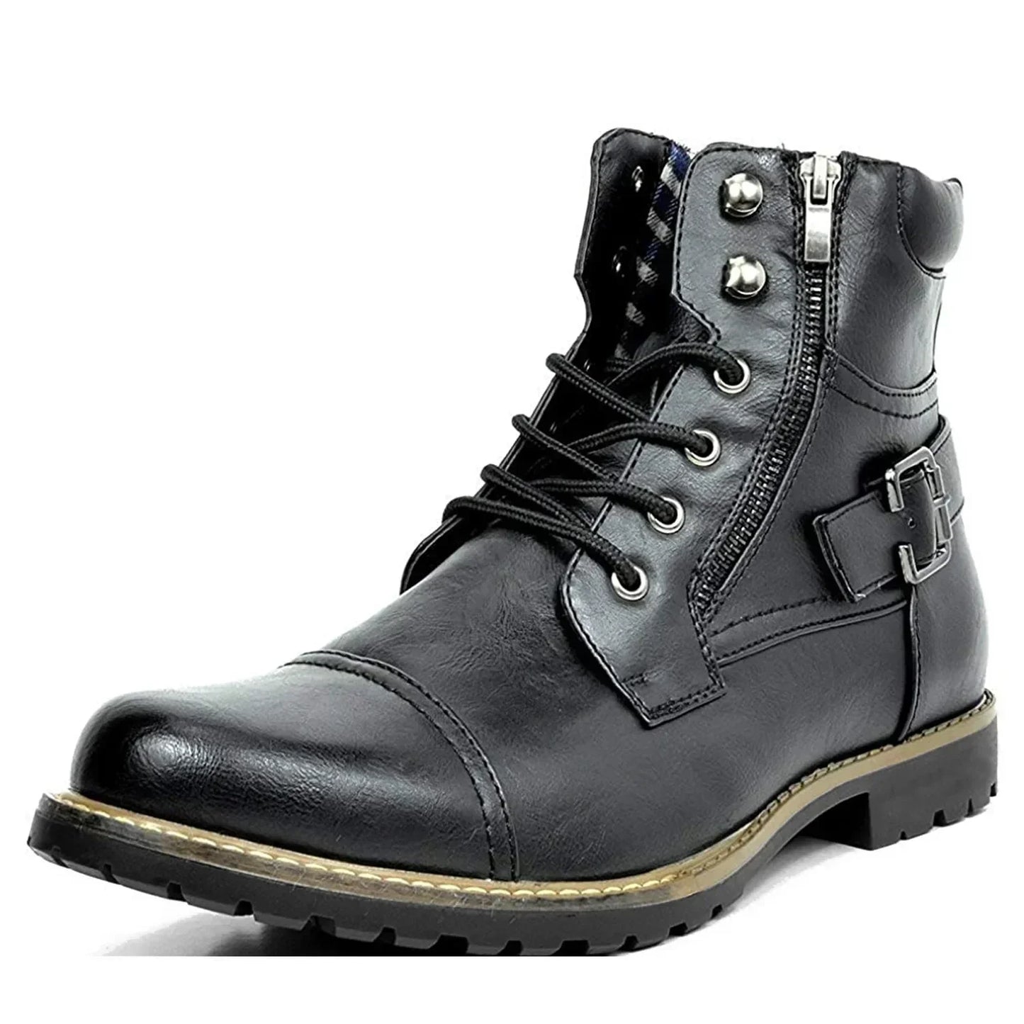 Jack | Lace-up Leather Boots