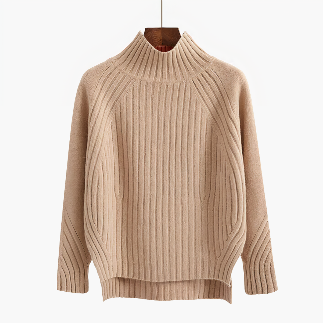 Ivy |  Knitted Sweater With Round Neckline