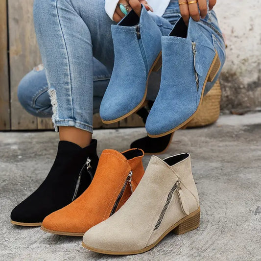 Nova | Suede ankle boots