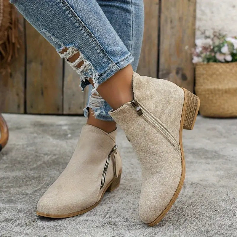 Nova | Suede ankle boots