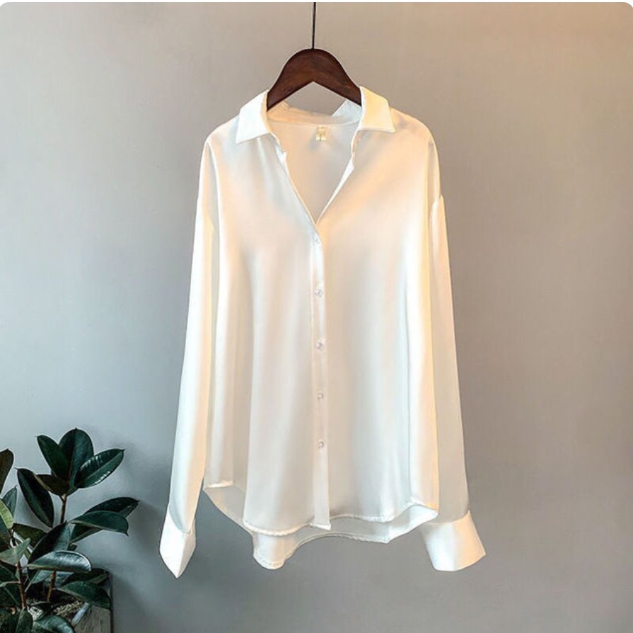 Alexa | Satin Women's Shirt