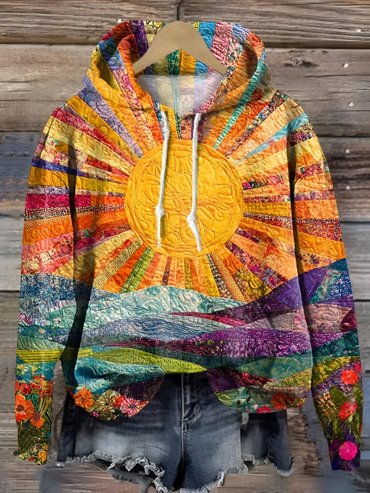 Clara | Colorful Boho Hoodie