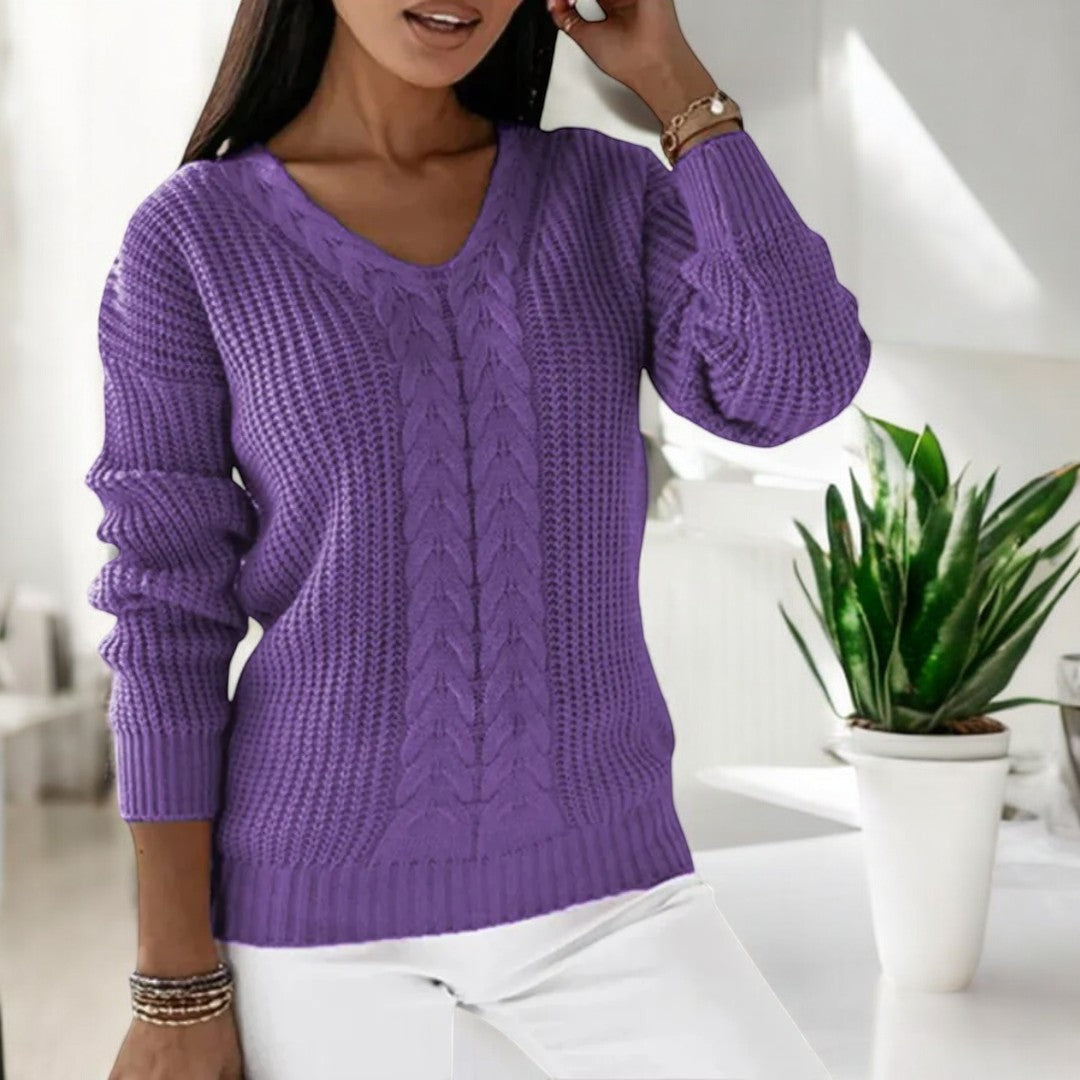 Audrey | Classic and Elegant Knit Sweater