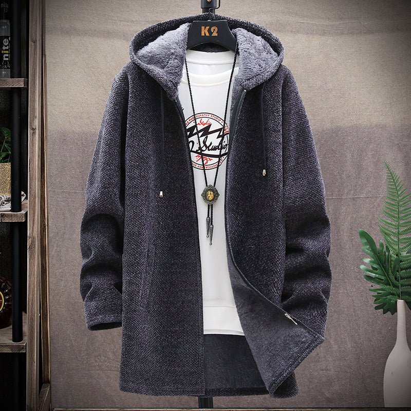 Gabriel | Long Hooded Cardigan